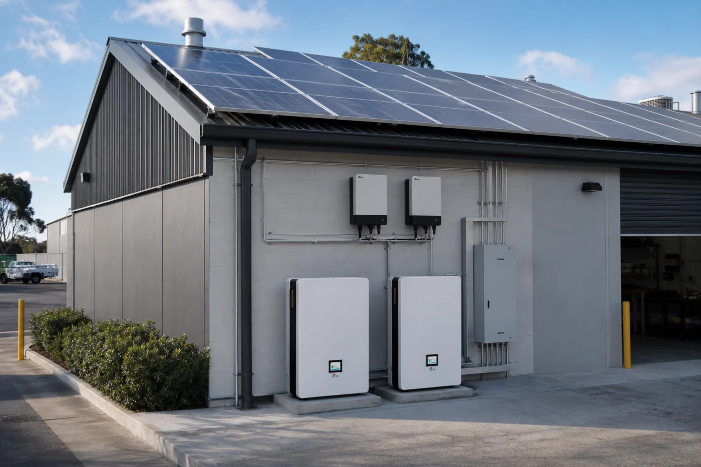Light commercial battery application