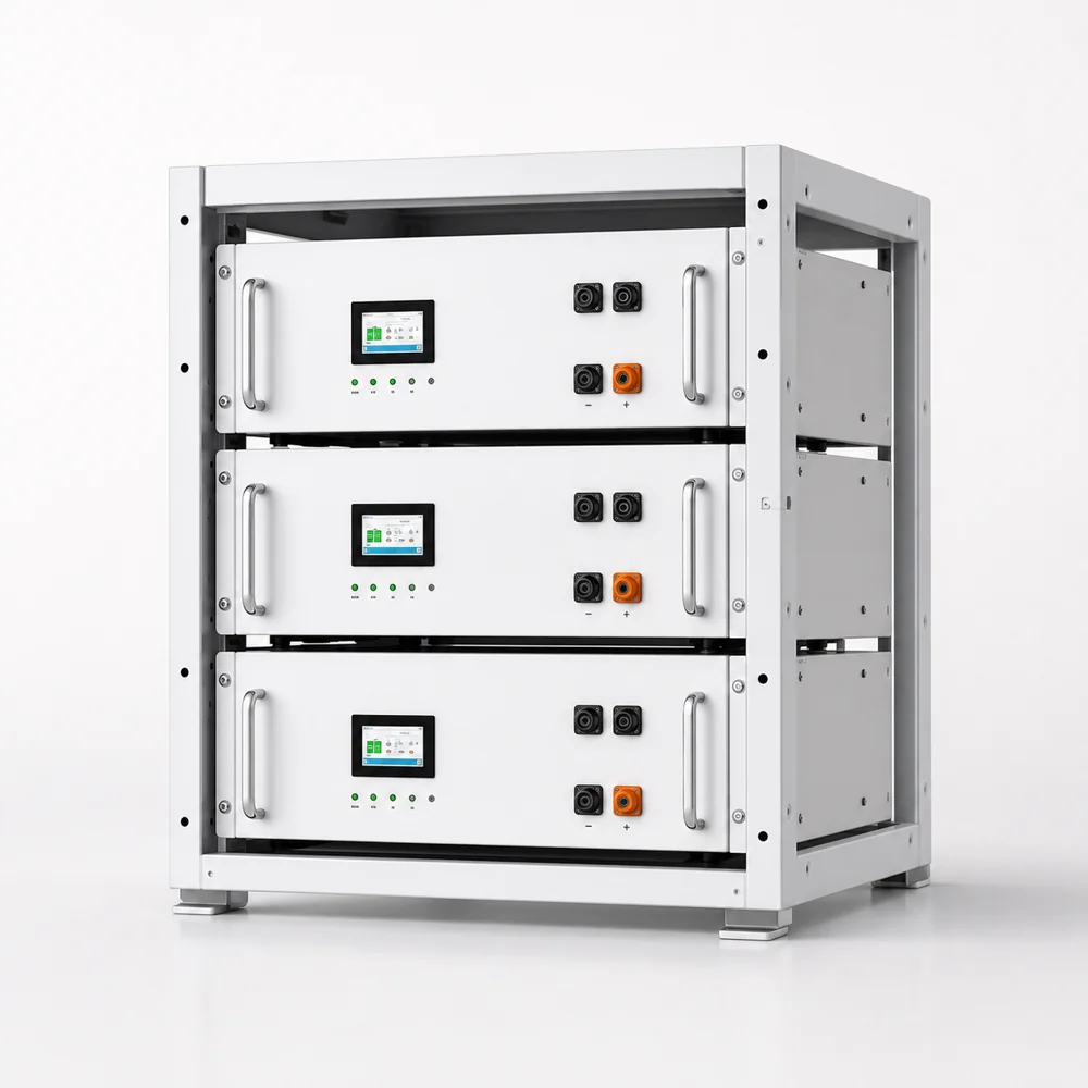 Rack-mount modular 48V LFP battery system 10 to 15kWh