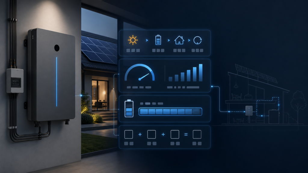 How to Size an Off-Grid Solar Battery System (Step-by-Step Calculator)