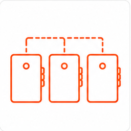 Scalable 200Ah lithium battery system icon