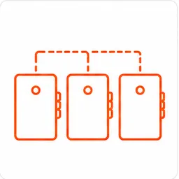Scalable 200Ah lithium battery system icon