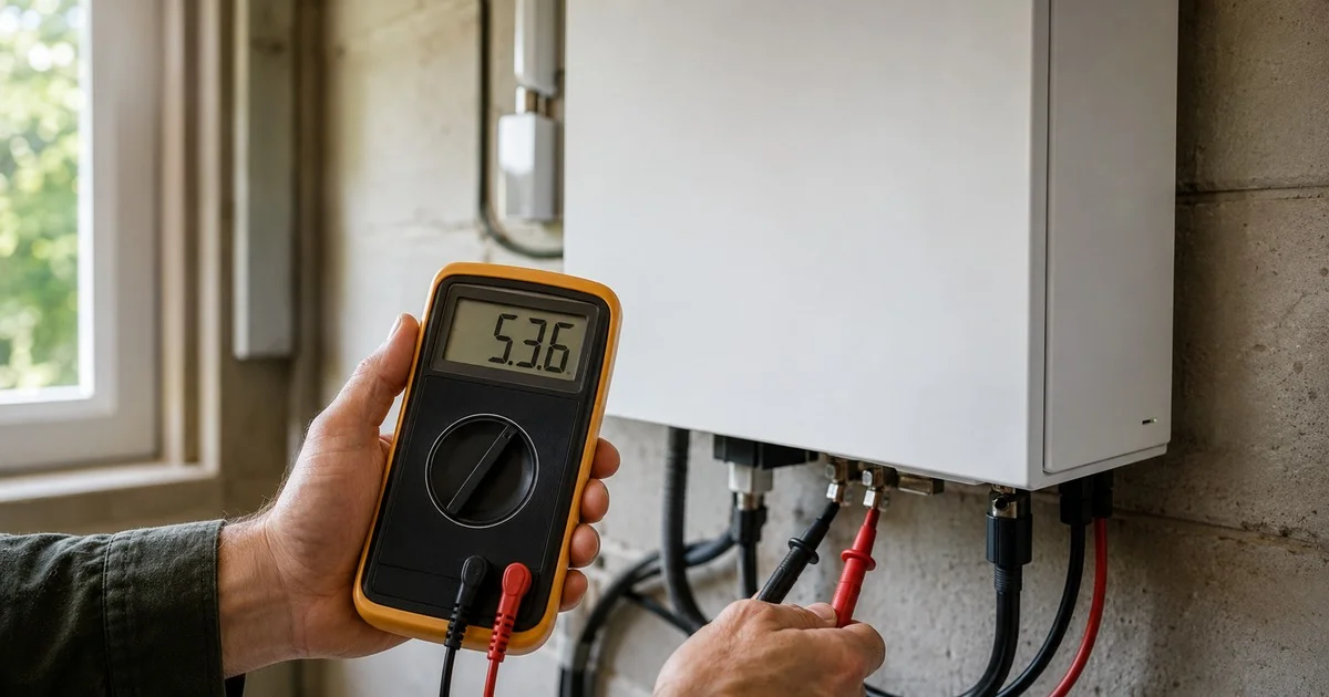 48V LiFePO4 Battery Voltage Chart: State of Charge & Charging Voltages (2026) cover image