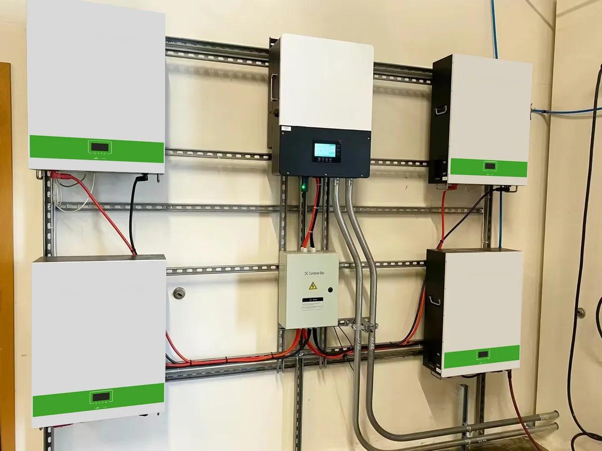 IP65 white outdoor battery array
