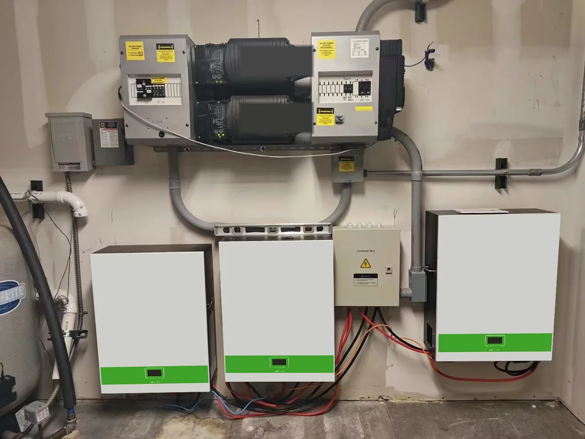 White modular wall battery product