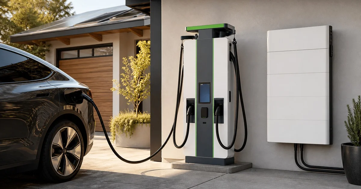 Can a Home Battery Charge Your EV During a Power Outage? cover image