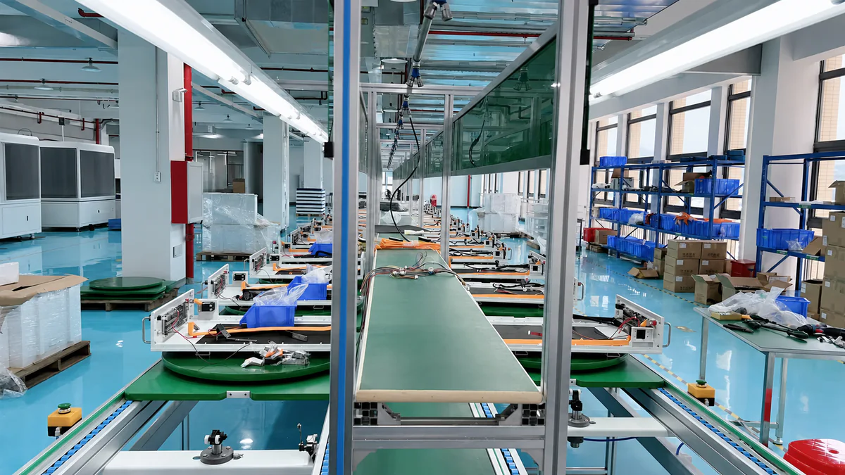 Automated battery handling equipment