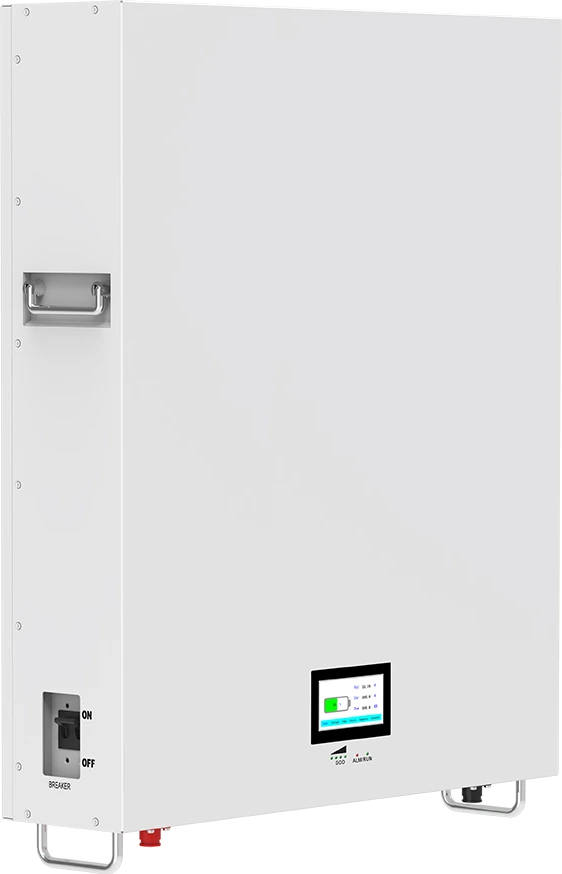 White wall-mounted LFP home battery